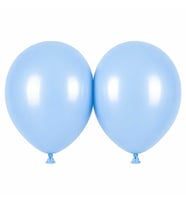 Mavi Renk Lateks makaron Balon (45 cm) - 2 Adet