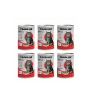 Foodline Kuzu Etli Yetişkin Kedi Konservesi 400 Gr x 6 Adet