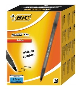 Bic Round Stic Siyah Tükenmez Kalem (60 lı Avantajlı Kutu)