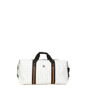 Bilik Deri Monogram Beyaz Unisex Seyahat Çantası RH25 DUFFLE-MN