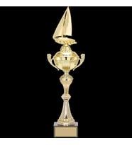 ODAK KUPA - Figürlü Kupalar - Yelken Figürlü Kupalar FG-062 A - 53 cm