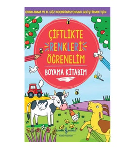Çiftlikte Renkleri Öğrenelim Boyama Kitabım