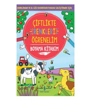 Çiftlikte Renkleri Öğrenelim Boyama Kitabım