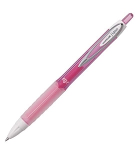 Uni-Ball Roller Kalem Pembe Gövde 0.7 mm Siyah