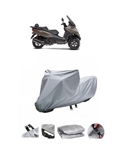 Piaggio MP3 500  Gri Motosiklet Brandası ARKA ÇANTA UYUMLU DEĞİLDİR