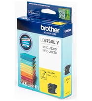 BROTHER LC675XLY Sarı Mürekkep Kartuş (1200 Sayfa)
