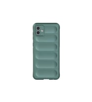 Samsung Galaxy A06 Kılıf Optimum Silikon - Koyu Yeşil
