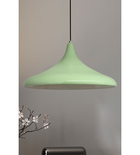 Mint Yeşili 45 cm Çaplı Sarkıt Avize, Modern ve Şık Tasarım