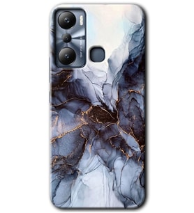 İnfinix Hot 20i Kılıf HD Desen Baskılı Kılıf - Otantik Mermer