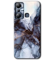 İnfinix Hot 20i Kılıf HD Desen Baskılı Kılıf - Otantik Mermer