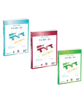 Üç Dört Beş TYT Fizik Kimya ve Biyoloji Deneme Seti 3 Kitap