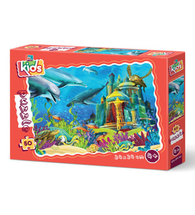 Yappuzz Okyanus Arkadaşları 50 Parça Çoçuk Puzzle