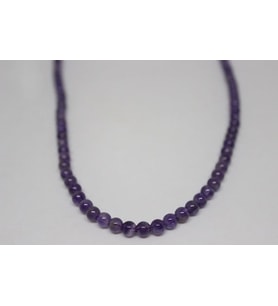 Ametist Taşı YARIM Dizi 4-5mm (18cm uzunluğundadır)