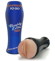 Private - Naughty Lolita To Go Gerçekçi Mastürbatör (Ten)