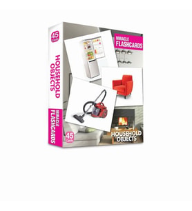 Miracle Flashcards Household Objects (45 Cards)
