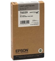 Tonersepeti Epson T6039-C13T603900 Orjinal Açık Açık Siyah Kartuş