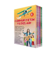 Cumhuriyetin Yıldızları Kutulu 10 Kitap Set