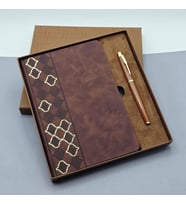 Lüks Kutulu Defter Kalem Set