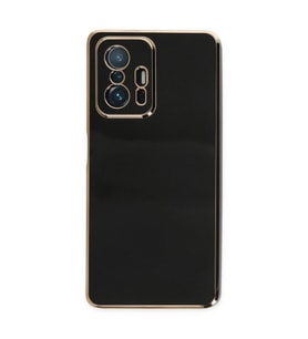 Xiaomi Mi 11t Pro Kılıf Volet Silikon - Siyah