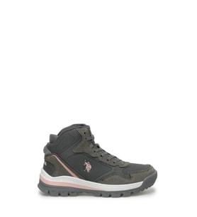 U.S Polo Assn. SAGAN HI WMN 3PR Kadın Outdoor Bot Gri 36-40