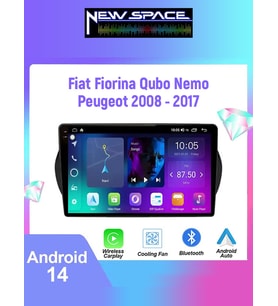 FİAT FİORİNO ANDROİD 4GB RAM 64GB ROM 8 ÇEKİRDEK CARPLAY MULTİMEDYA