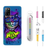 Omix X300 X500 X400 X600 X700 Kılıf Kablo Koruma Spiral Silikon Super Meow 1715