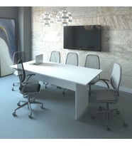 Vena Toplantı Masası 200x90x75 (18mm) (Beyaz)