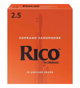 D\'Addario Woodwinds Rico RIA1025 Soprano Saksafon Kamışı No:2.5
