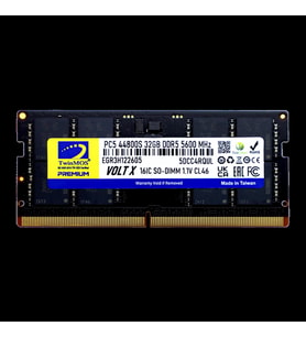 Twinmos Tmd532gb5600s46, 32gb, Ddr5, 5600mhz,  Cl46, 1.1v Notebook Ram