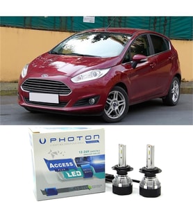 Ford Fiesta Mk6 Led Xenon Uzun Far Ampulü H1 Access Yeni Seri Beyaz 2008-2017
