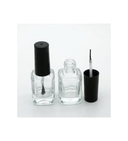 BOŞ OJE ŞİŞESİ 12 ML (10 ADET) BOŞ KARE MODELİ (Şeffaf)
