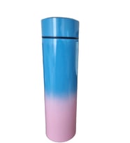 Sıcaklık Göstergeli Akıllı Vakumlu Yalıtımlı Termos 500ml (Mavi)