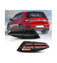 Vw Golf 7 2013-2016 Uyumlu 7.5 Dizayn Füme Smoke Ledli Arka Stop