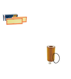 Bosch Filtre Bakım Seti Mercedes S Serisi S 350 W220 2002-2005 245 Beygir Benzin Hava + Yağ filtre