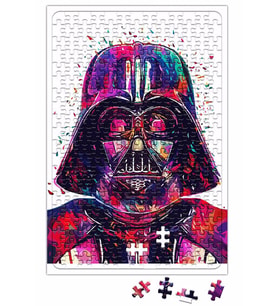 Darth Vader Paint Puzzle 240 Parça Yapboz