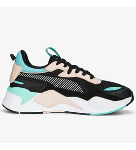 Puma RS-X Reinvention Women Black Leather Sneaker Siyah Kadın Hakiki Deri Günlük Spor Ayakkabı