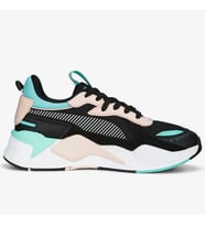 Puma RS-X Reinvention Women Black Leather Sneaker Siyah Kadın Hakiki Deri Günlük Spor Ayakkabı