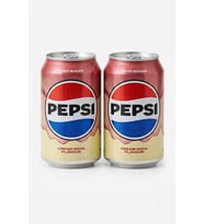 Pepsi Cream Soda Flavour Zero Sugar - Vanilya Kola Aromalı Gazlı İçecek 330 Ml (2 ADET)