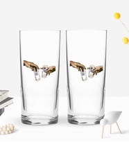 BK Gift DTF Eğlenceli Rakı Tasarımlı İkili Rakı Bardağı Seti-8, Arkadaşa Hediye, Sevgiliye Hediye