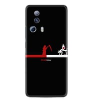 Xiaomi Mi 13 Lite Kılıf Silikon Desen Özel Seri Dead Line 1662