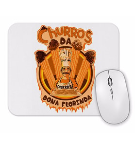 Churros da Dona Florinda Mouse Pad