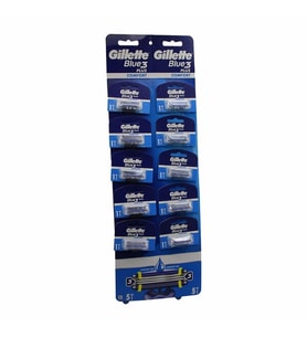 GİLLETTE BLUE3 JİLET KARTELALI 10 PARÇA (4915)