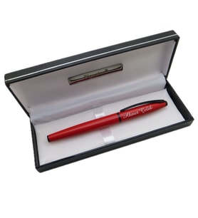 Signator® M588 Mat Kırmızı Roller Kalem  İsme Özel Kalem  Hediyelik Kalem (Karışık)