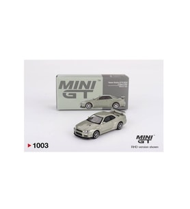 Mini GT 1003 Nissan Skyline GT-R (R34) V-Spec II Nür Millenium Jade 1/64 Model Araba (Gri)