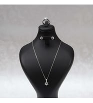 606 Zirkon Gümüş Set