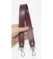 Angel Çanta Aksesuar Bordo Renk 42X2.5 Cm Kancalı Sap