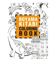 Boyama Kitabı - Coloring Book - 24X33,5 cm