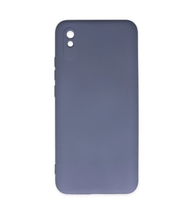 Xiaomi Redmi 9a Kılıf Nano İçi Kadife Silikon - Gri