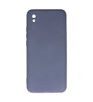 Xiaomi Redmi 9a Kılıf Nano İçi Kadife Silikon - Gri