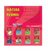 4.Sınıf MACERA PEŞİNDE Serisi - 8 Kitap + Değerlendirme Eki (Karışık)